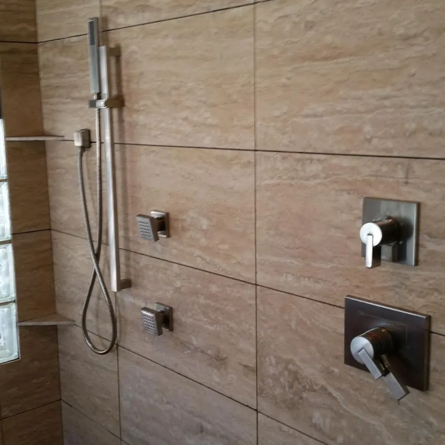 Shower fixture installation for Water Heater Replacement in Troy